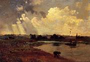 The Banks of the River Charles-Francois Daubigny